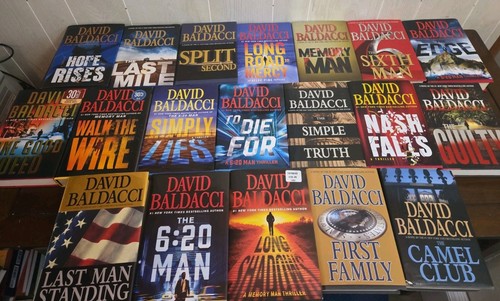 Mixed lot david baldacci - mixed,