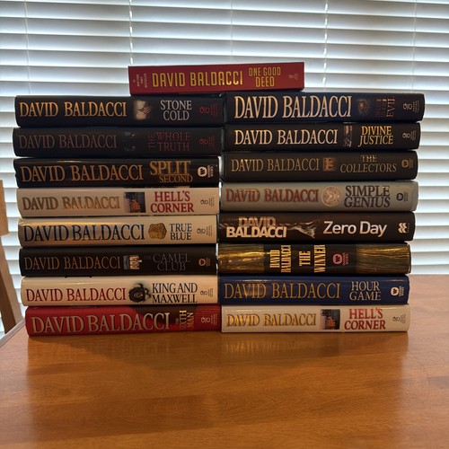 David baldacci book lot - david, of